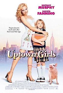 Uptown Girls Movie cover with actress names